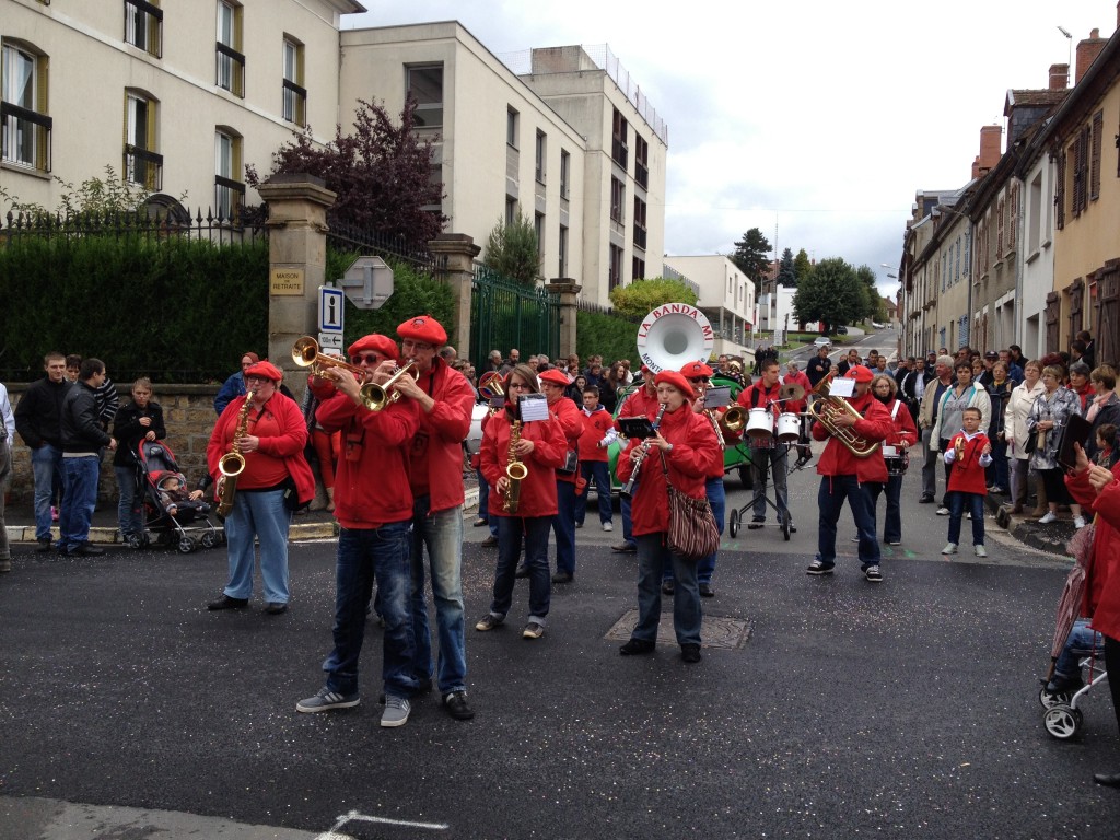 Photo de la Banda'Mi pendant un défilé